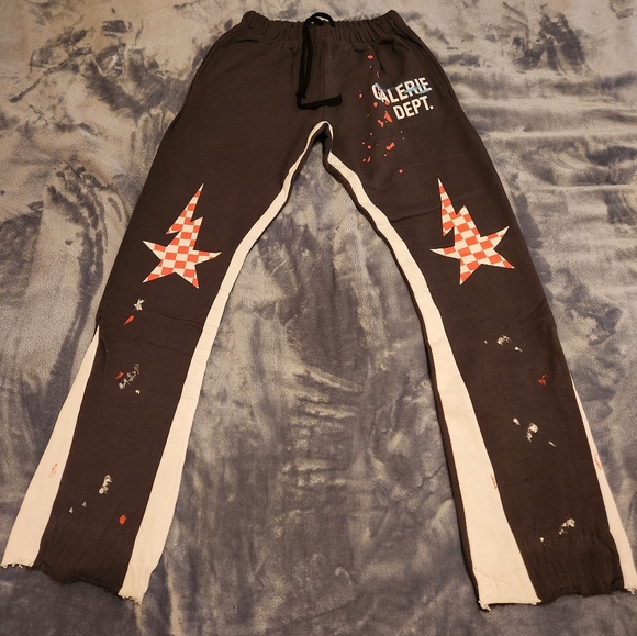 Gallery Other - Gallery Department Black and White Star Patterned Pants